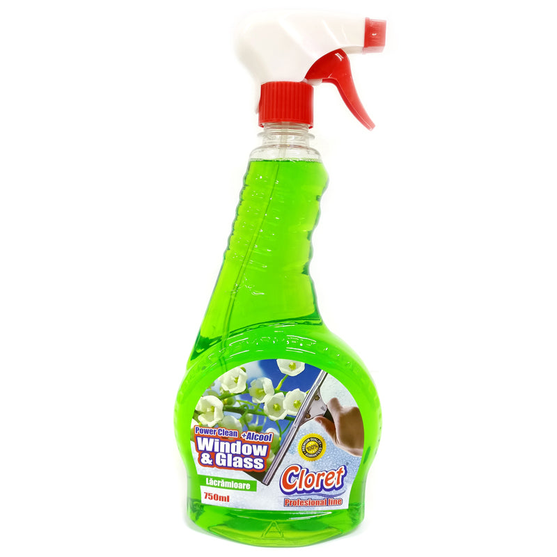 Cloret Detergent geam 750ml