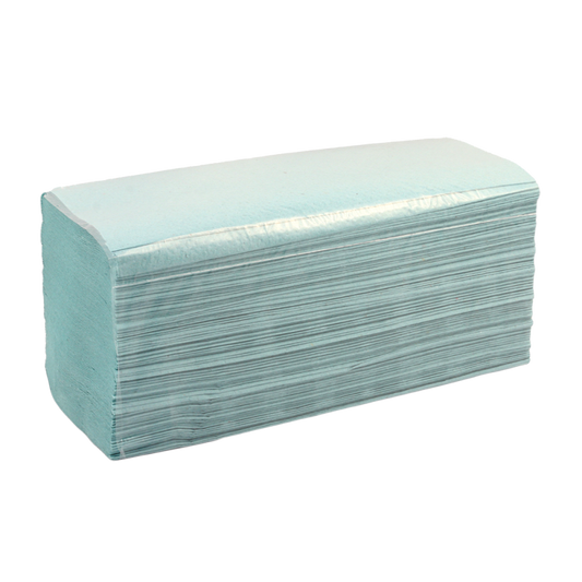 Hârtie Prosop Pliat ”V” Gofrat, 1 strat - Verde -200 foi