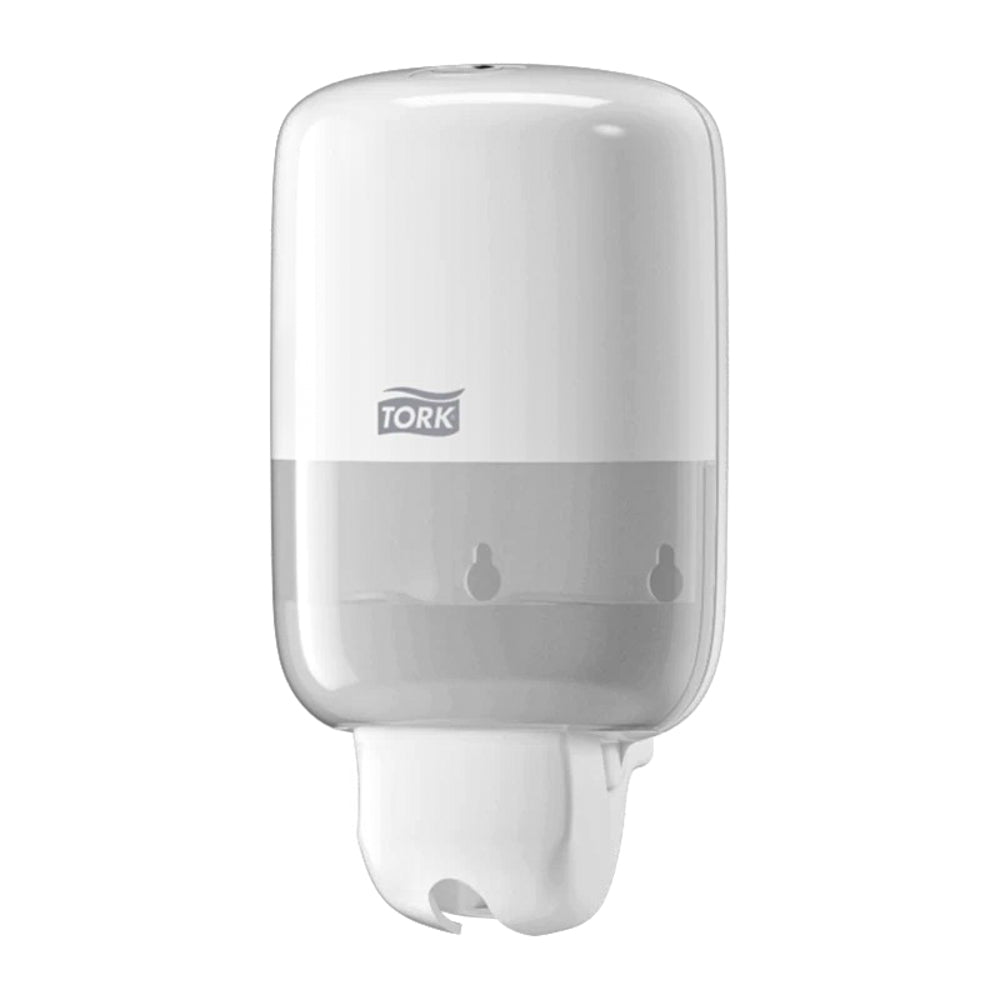 Dozator Sǎpun lichid Tork 475 ml - alb, negru