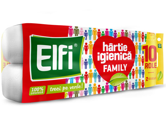 Hartie Igienica Elfi 10 Role 2 Str