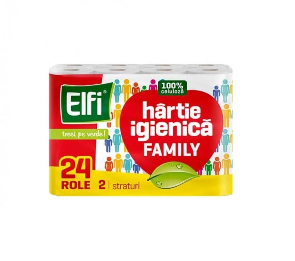 Hartie Igienica Elfi 24role 2straturi