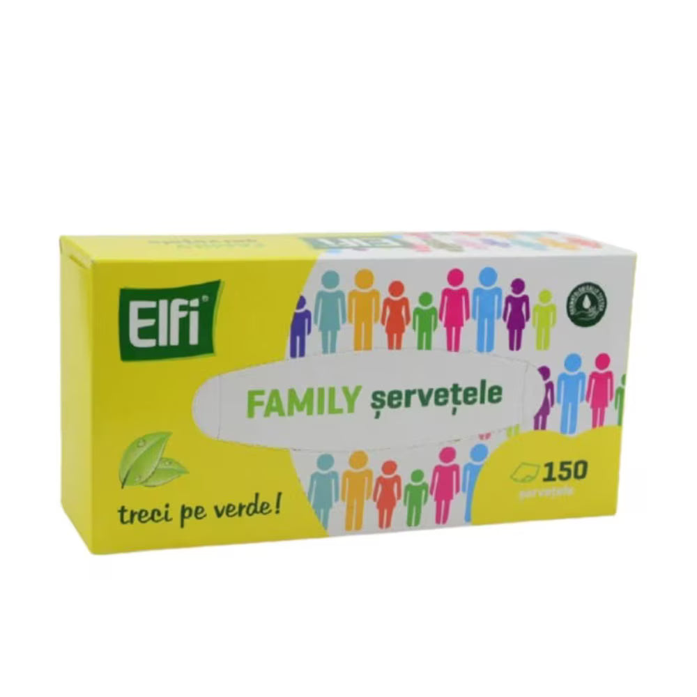 Servetele la Cutie Elfi 2 Straturi 150buc