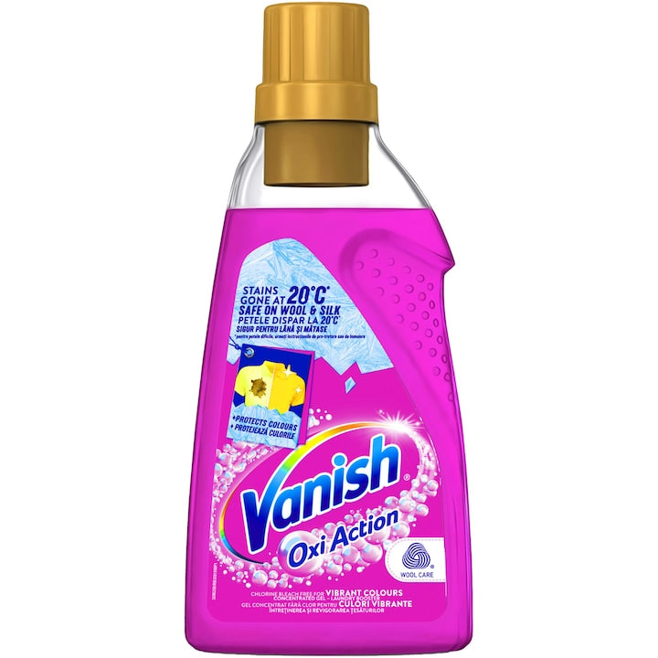 Vanish Oxi Action Gel Color 750 ml Pink