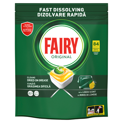 Detergent Masina Spalat Vase 84 capsule FAIRY Original