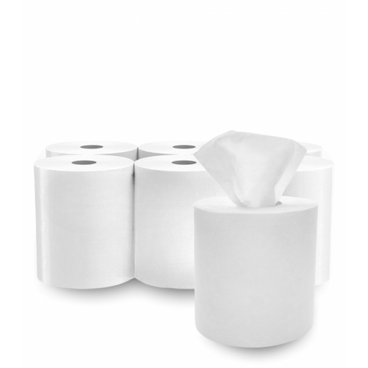 Prosoape hartie derulare centrala, Eco, 2 straturi, 100 m