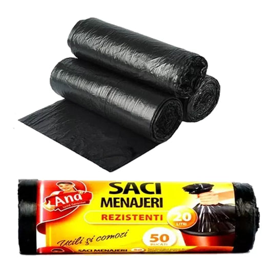 Saci menaj 20L 1rola/50buc