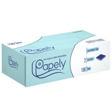 Papely Servetele la cutie 2 straturi