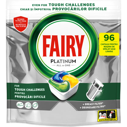 Detergent Masina Spalat Vase 96 capsule FAIRY Platinum