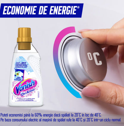 Vanish Oxi Action Gel Color 750 ml Alb