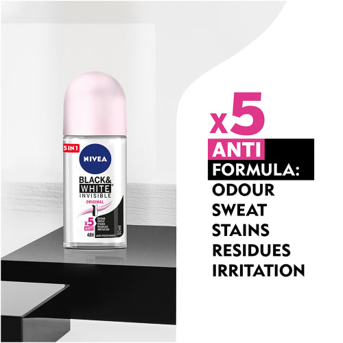 NIVEA Deodorant Roll-On Women Invisible Clear 50 ml