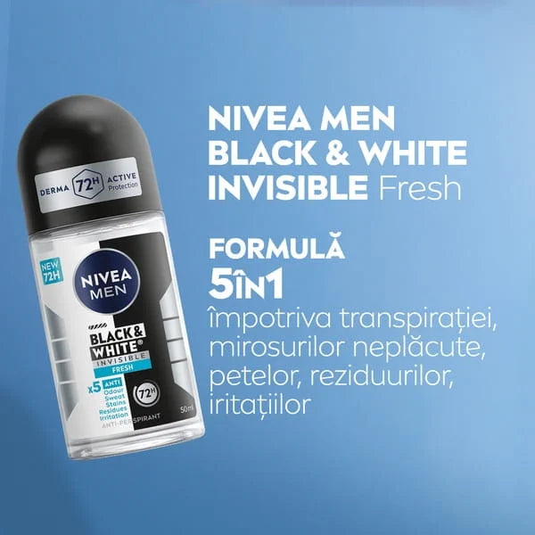 NIVEA Deodorant Roll-On Men Fresh Active 50 ml
