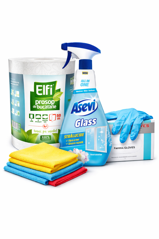 Pachet Curǎțenie Geamuri - Uz Zilnic