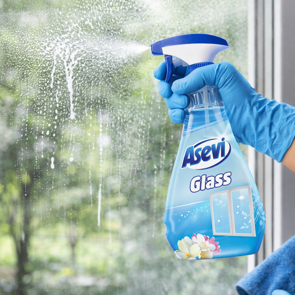 Asevi Detergent geam 750ml