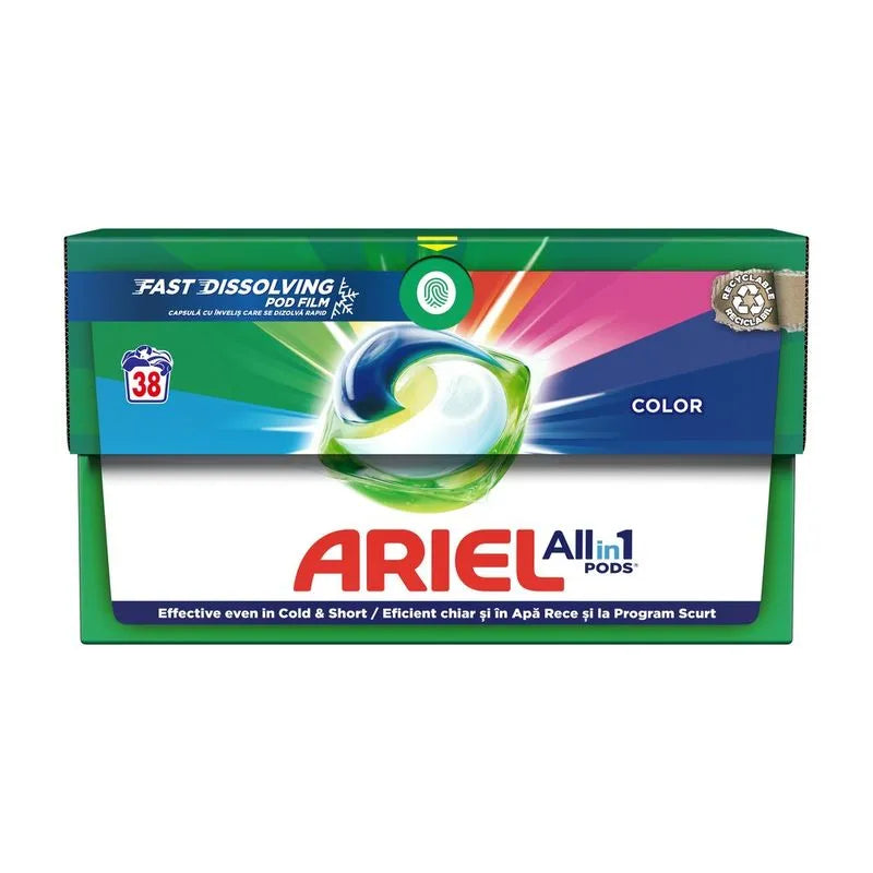 ARIEL Detergent Rufe color 38 capsule