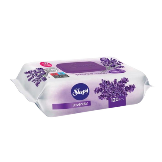 Sleepy 120 Servetele Umede Lavanda