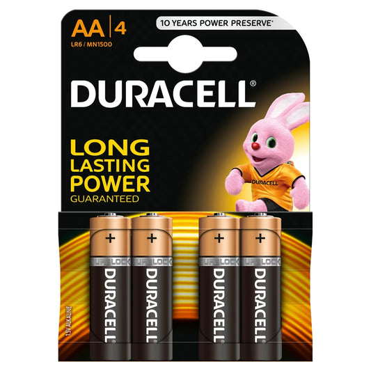 DURACELL Baterii Basic AAK LR06 4 bucati
