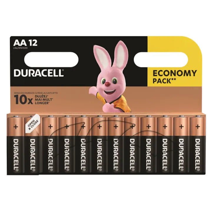 DURACELL Baterii Basic AAK LR06 12 bucati